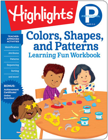Preschool Colors, Shapes, and Patterns Paperback by Highlights Learning