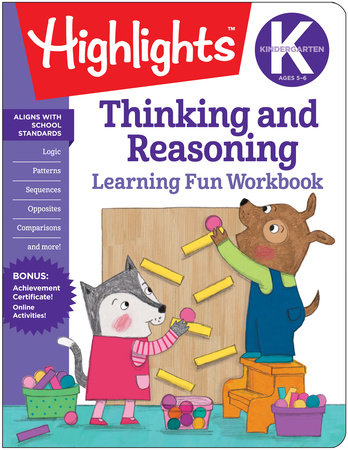 Kindergarten Thinking and Reasoning Paperback by Highlights Learning
