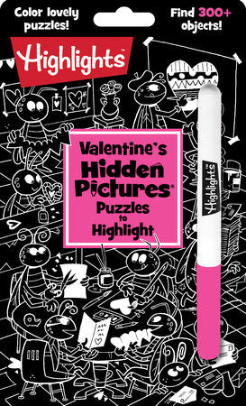 Valentine's Hidden Pictures Puzzles to Highlight Paperback by Highlights