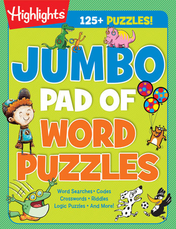 Jumbo Pad of Word Puzzles Paperback by Highlights