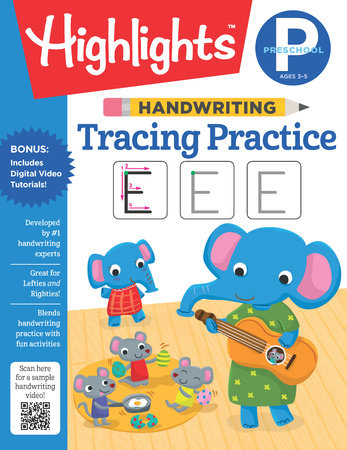 Handwriting: Tracing Practice Paperback by Highlights Learning