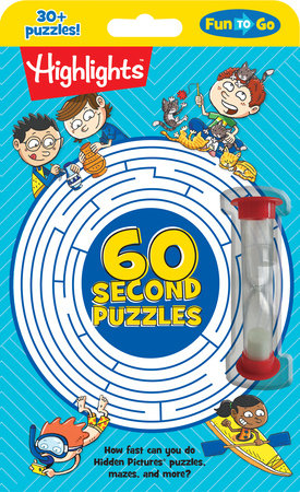 60-Second Puzzles Paperback by Highlights