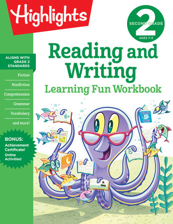 Second Grade Reading and Writing Paperback by Highlights Learning