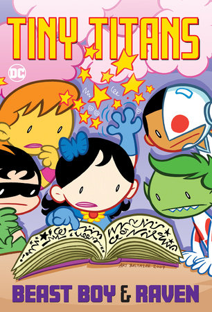 Tiny Titans: Beast Boy & Raven Paperback by Art Baltazar