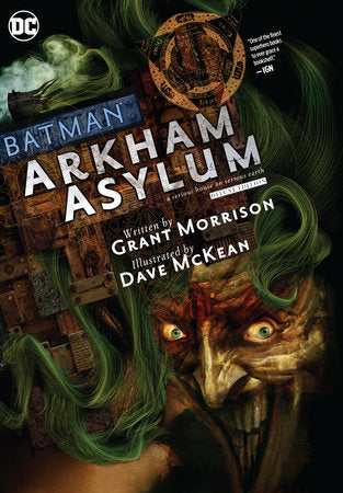Batman: Arkham Asylum The Deluxe Edition Hardcover by Grant Morrison