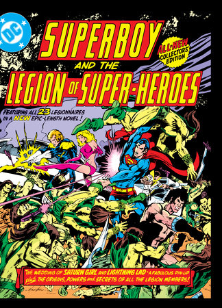 Superboy and the Legion of Super-Heroes (Tabloid Edition) Hardcover by Paul Levitz