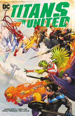 Titans United Paperback by Cavan Scott