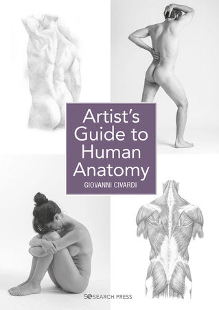 Artist's Guide to Human Anatomy Paperback by Giovanni Civardi