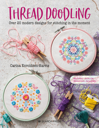 Thread Doodling Paperback by Carina Envoldsen-Harris