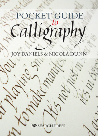 Pocket Guide to Calligraphy Paperback by Search Press Studio
