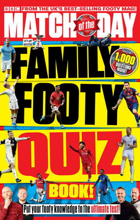 Match of the Day Family Footy Quiz Book Paperback by Match of the Day Magazine