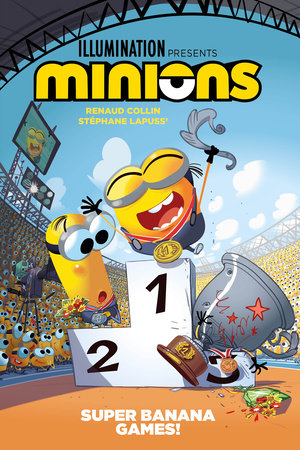 Minions: Super Banana Games! Paperback by Written by Stephane Lapuss', Art by Renaud Collin