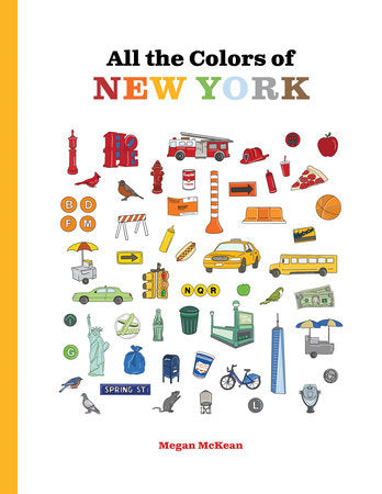 All the Colors of New York Hardcover by Megan McKean