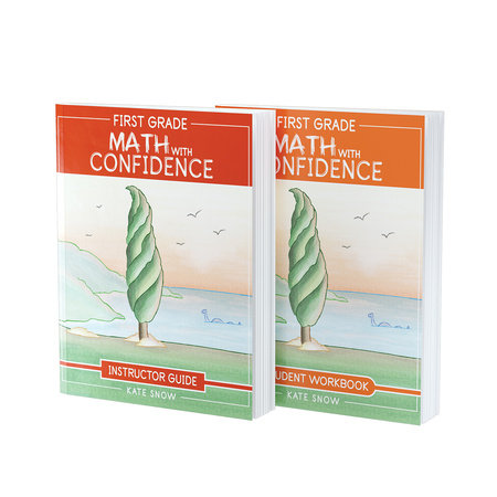 First Grade Math with Confidence Bundle Paperback by Kate Snow