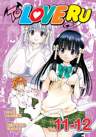 To Love Ru Vol. 11-12 Paperback by Saki Hasemi; Illustrated by Kentaro Yabuki