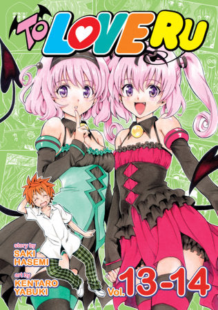 To Love Ru Vol. 13-14 Paperback by Saki Hasemi; Illustrated by Kentaro Yabuki
