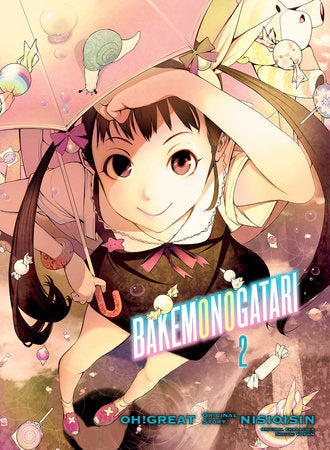 BAKEMONOGATARI (manga) 2 Paperback by Oh! Great