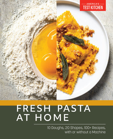 Fresh Pasta at Home Paperback by America's Test Kitchen