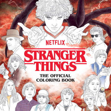 Stranger Things: The Official Coloring Book Paperback by Netflix