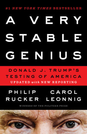 A Very Stable Genius Paperback by Philip Rucker and Carol Leonnig