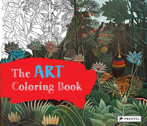 The Art Coloring Book Paperback by Annette Roeder