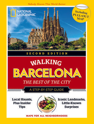 National Geographic Walking Barcelona, 2nd Edition Paperback by National Geographic