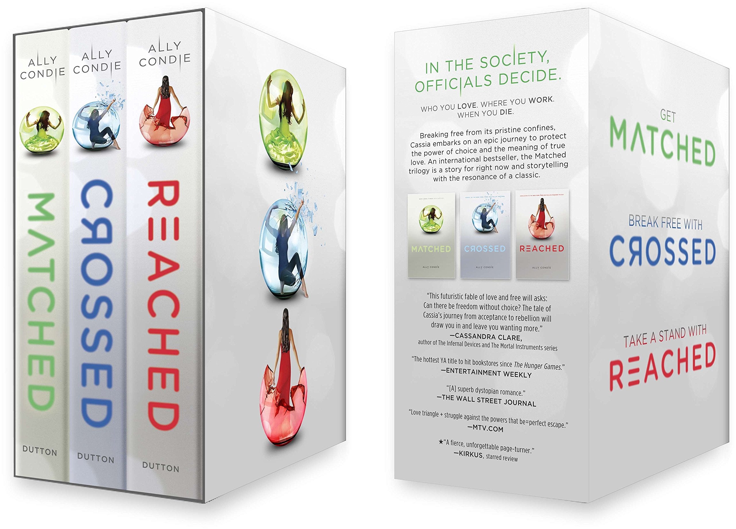 Matched Trilogy Hardcover by Ally Condie  (Author)