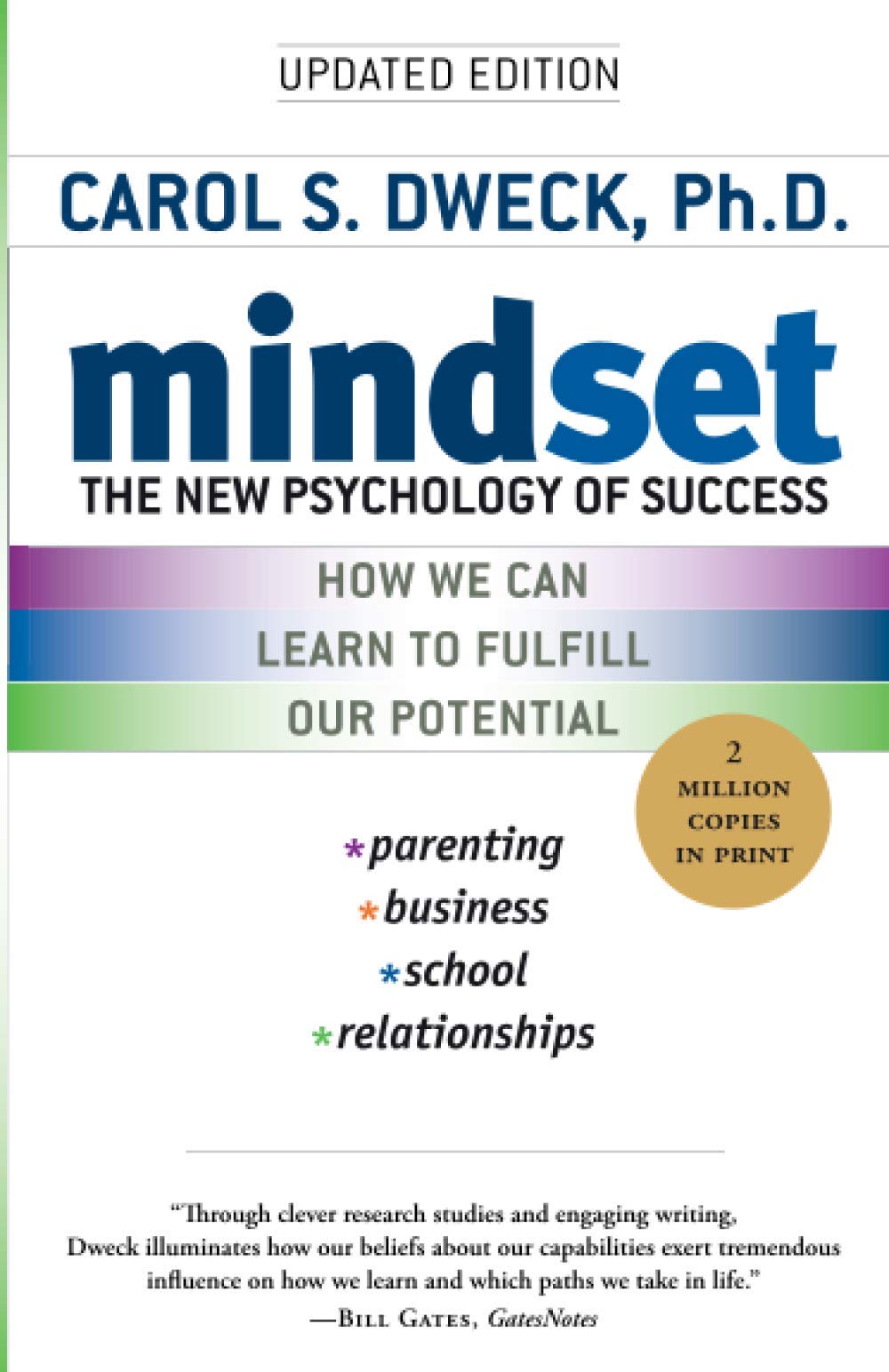 Mindset: The New Psychology of Success Paperback by Carol S. Dweck