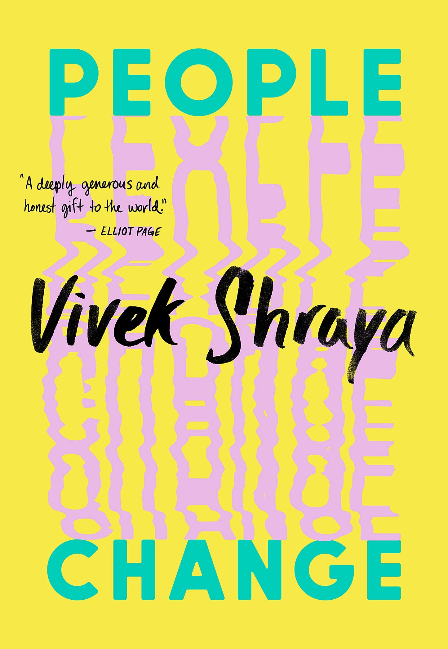 People Change Hardcover by Vivek Shraya