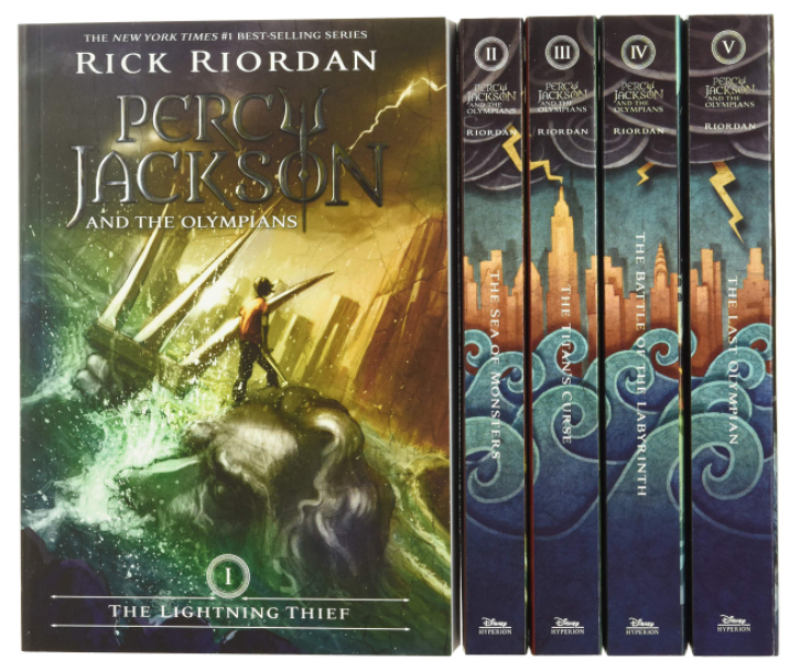 Percy Jackson and the Olympians 5 Book Paperback Boxed Set written by Rick Riordan - Best Book Store