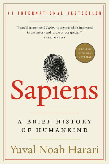 Sapiens: A Brief History of Humankind Paperback written Yuval Noah Harari - Best Book Store