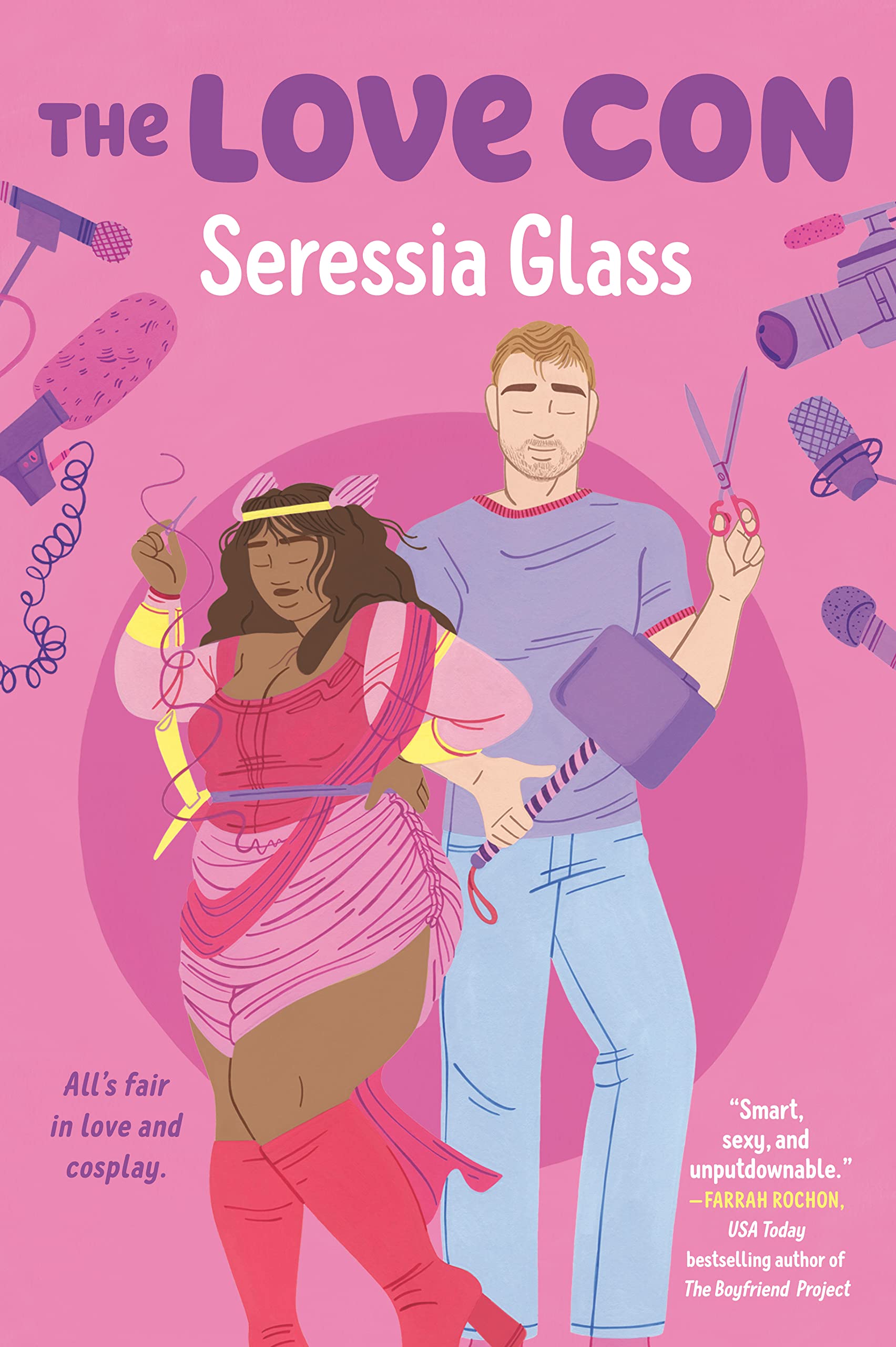 The Love Con Paperback by Seressia Glass
